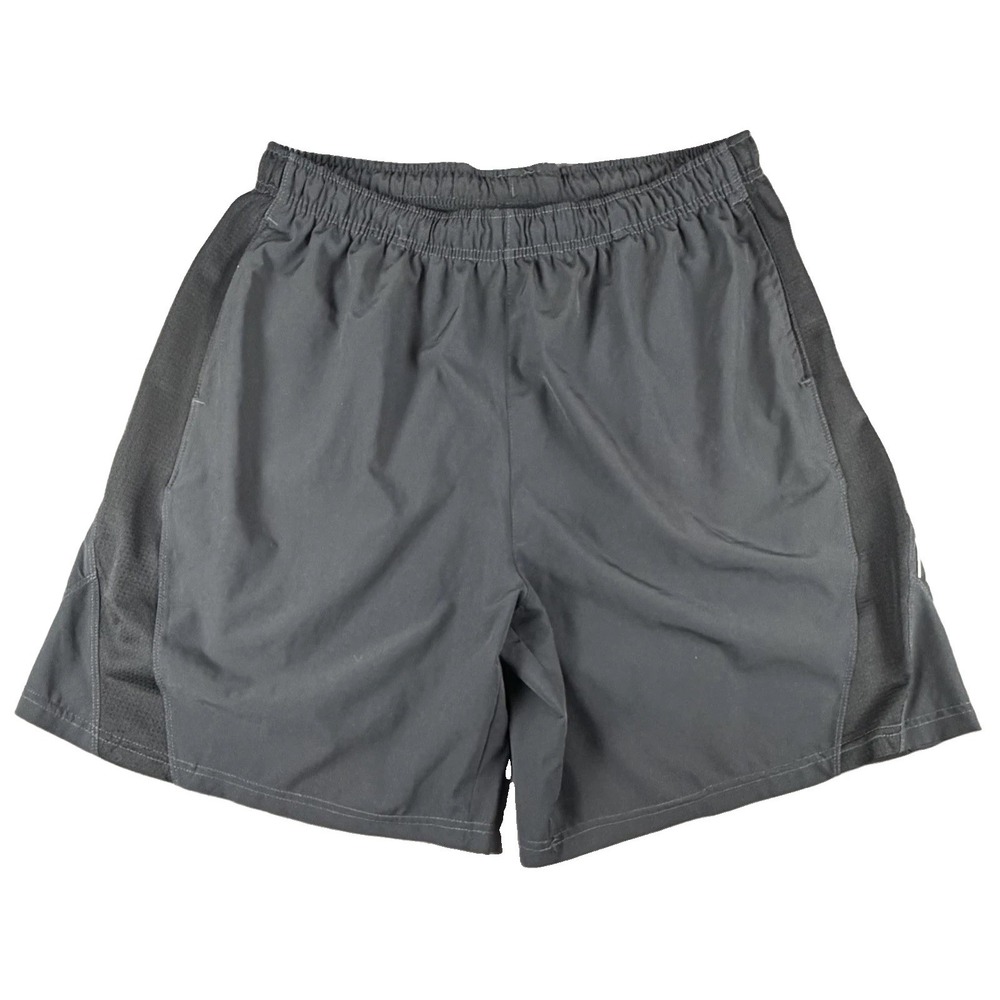 Avia Shorts Mens XL Black Athletic Elastic Waist Mesh Pockets Running 10 Inseam